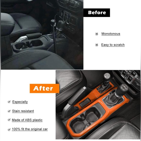 Jeep Center Console Panel Trim - Picture 5 of 5